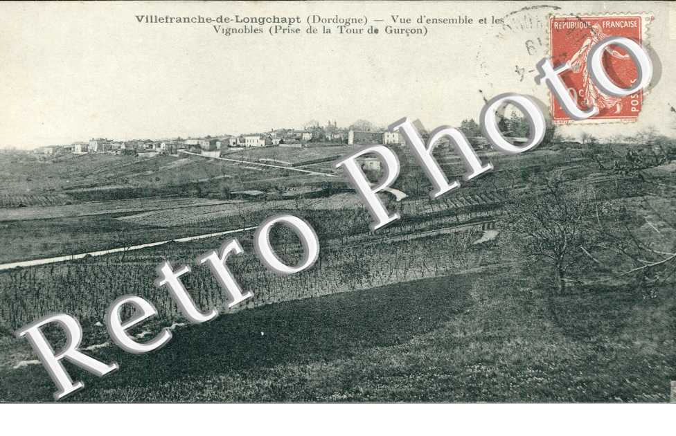 Vue d'ensemble et les vignobles