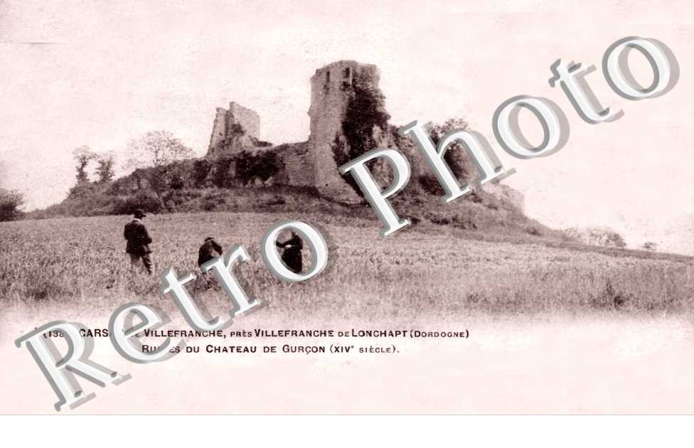 Ruines du chateau de Gurcon