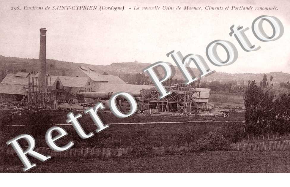 Nouvelle usine de Marnac, ciments et Portlands renommes