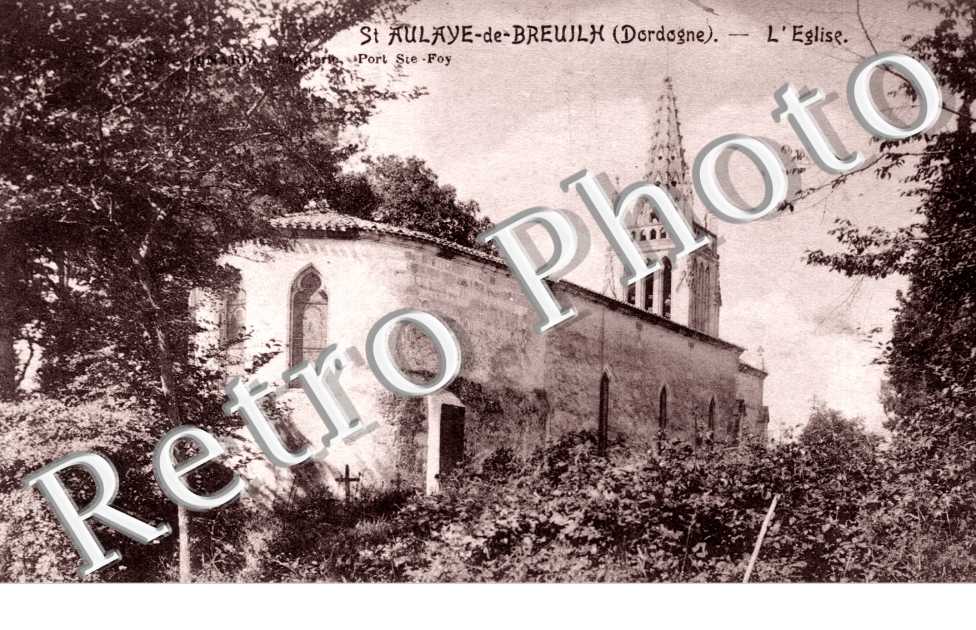 Saint Aulaye de Breuilh - L'eglise