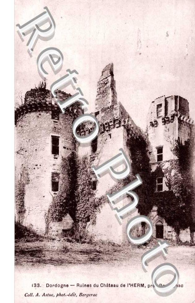 Ruines du chateau de l'Herm