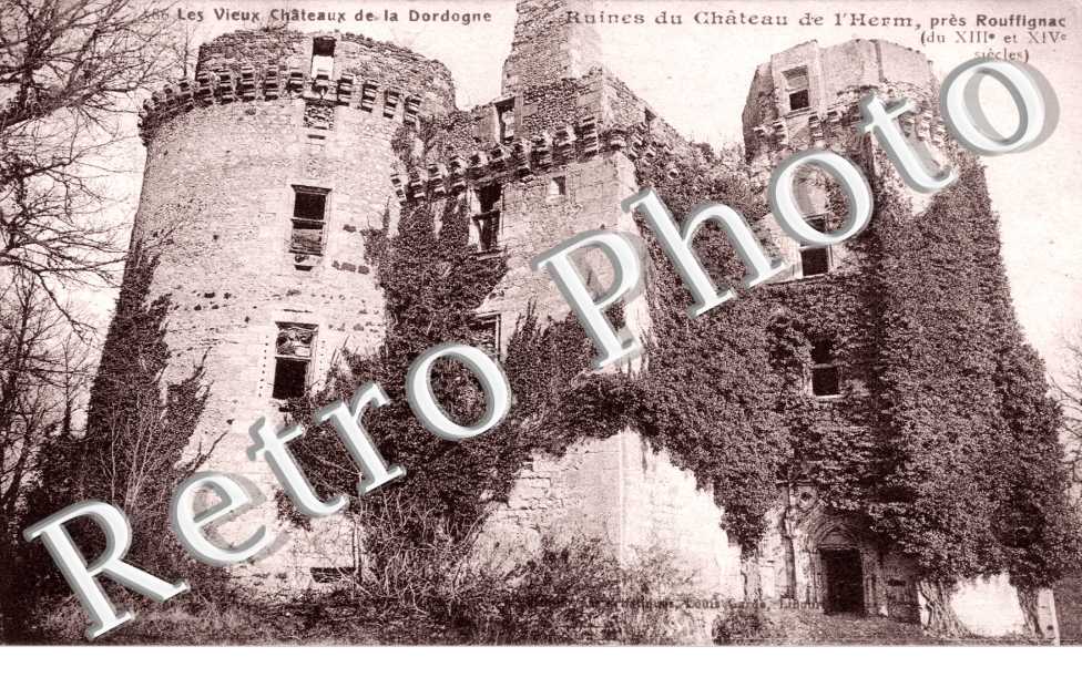 Ruines du chateau de l'Herm