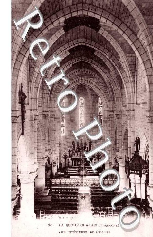 Vue interieure de l'eglise