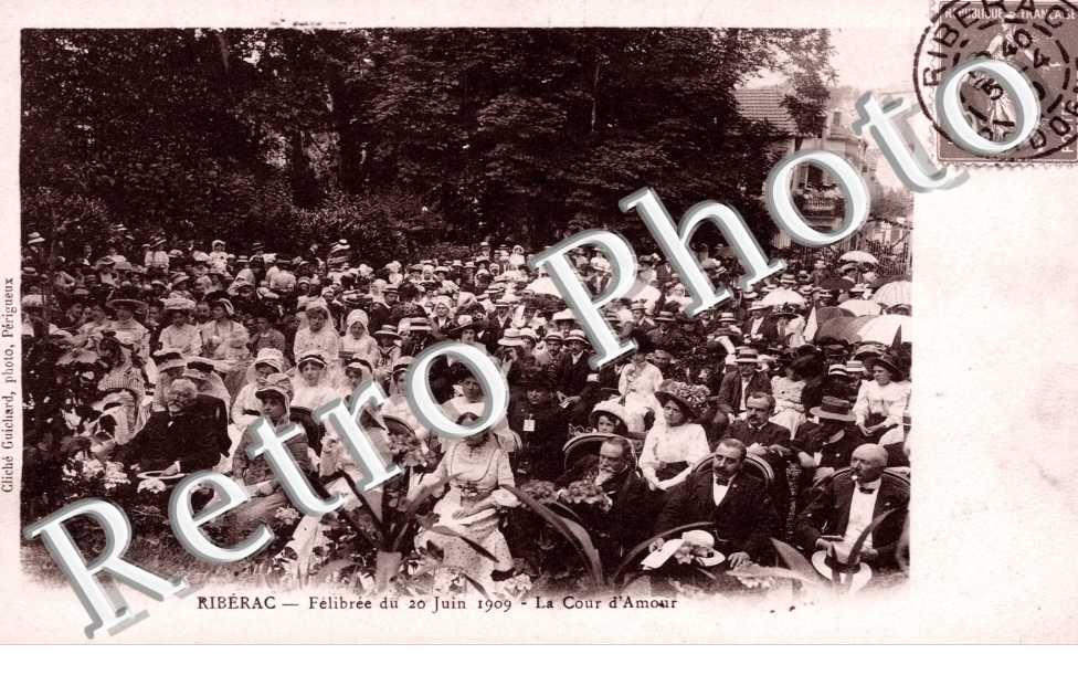 felibree du 20 juin 1909 la cour d'amour