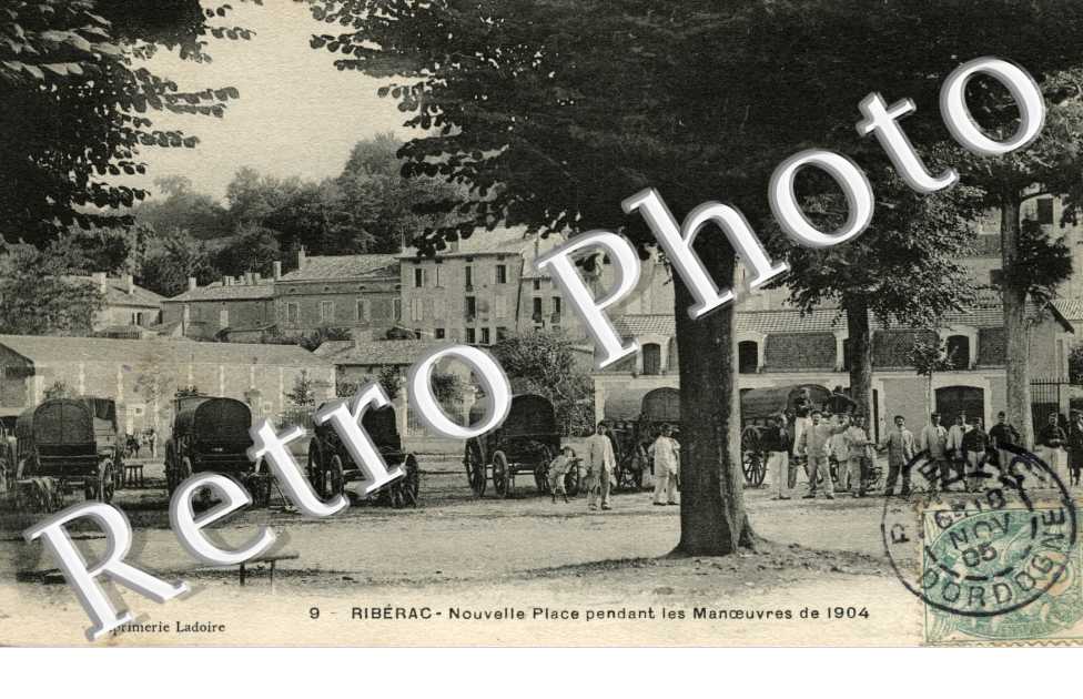 nouvelle place pendant les manoeuvres de 1904