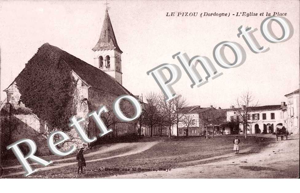 Eglise et la place