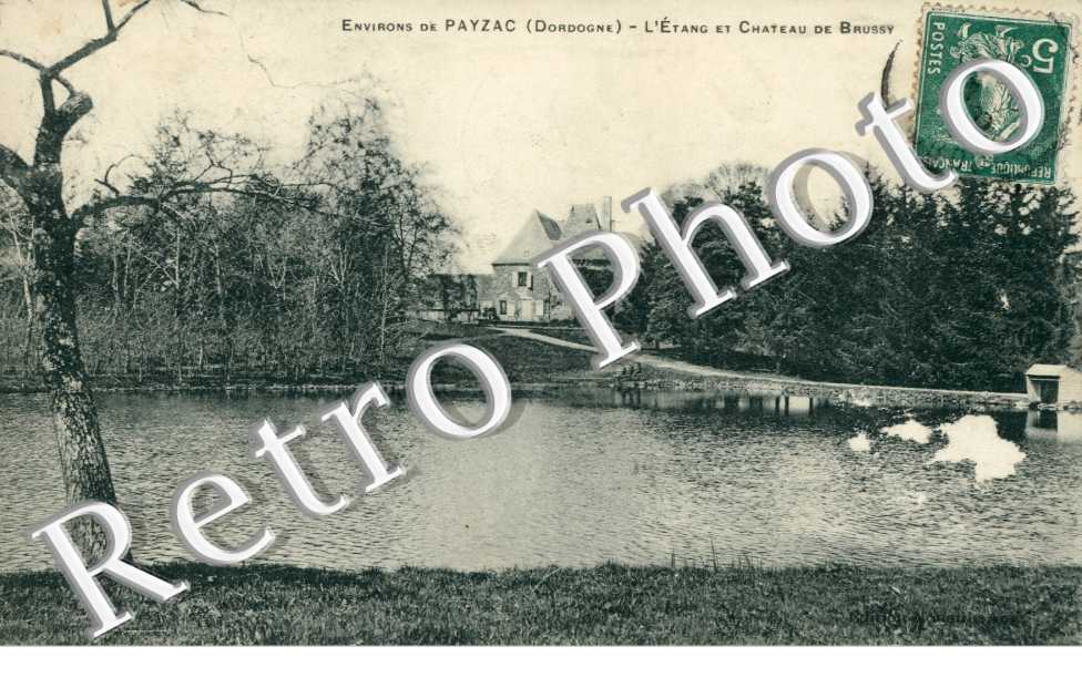 etang et chateau de Brussy