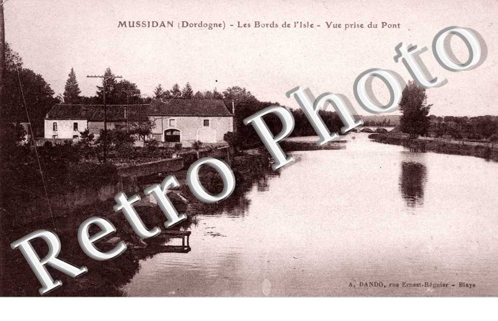 les Bords de l'Isle, Vue prise du Pont
