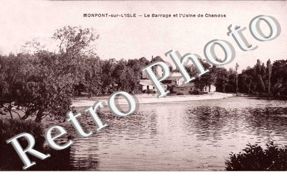 Barrage et l'usine de Chandos
