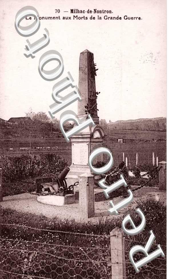 Le monument aux morts de la grande guerre
