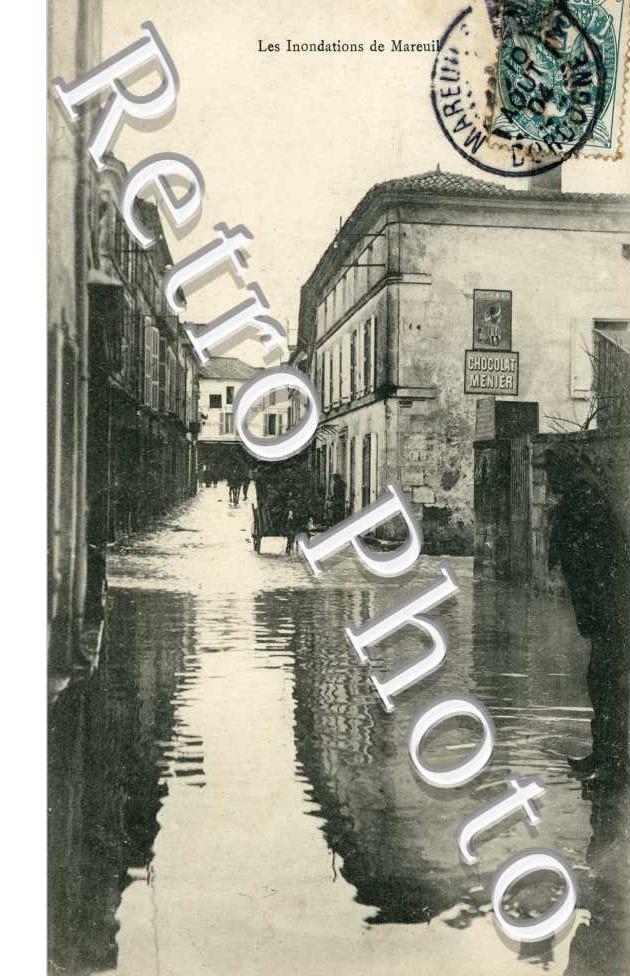 Les inondations de Mareuil