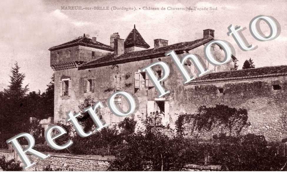 Chateau de Chaveroche, facade sud