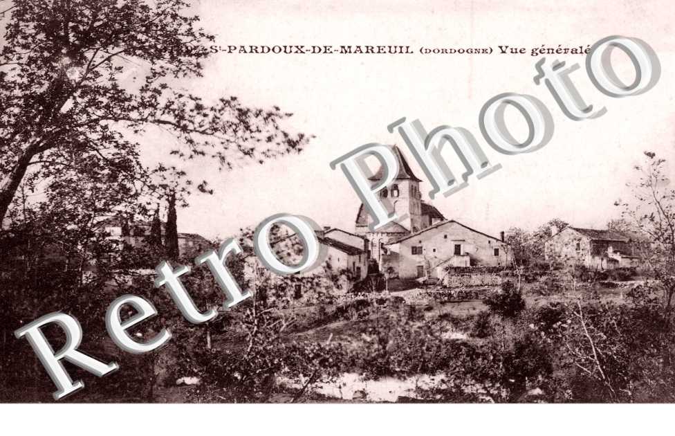 SAINT PARDOUX DE MAREUIL - Vue generale