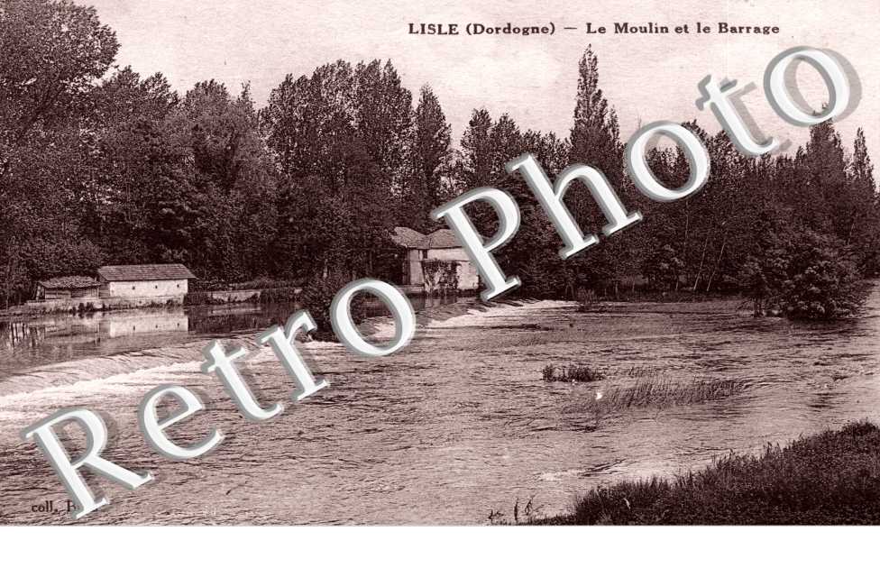Le moulin et le barrage