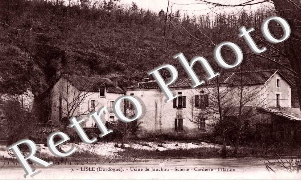 Usine de Janchou - scierie - Carderie - filature