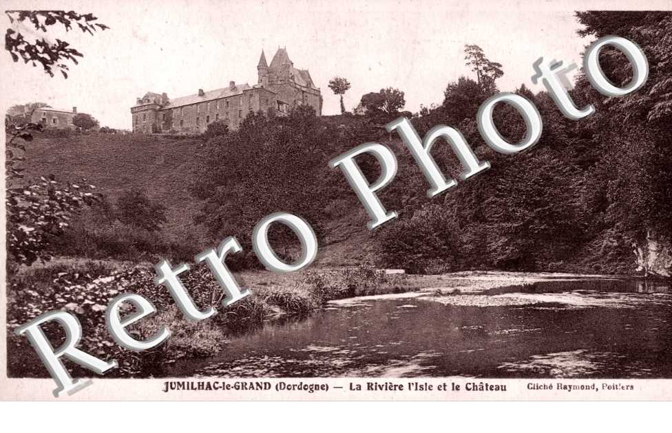 Riviere l'Isle et le chateau