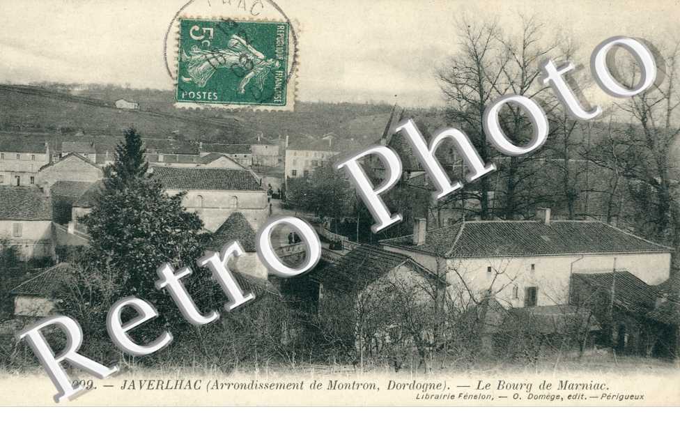 Le bourg de Marniac