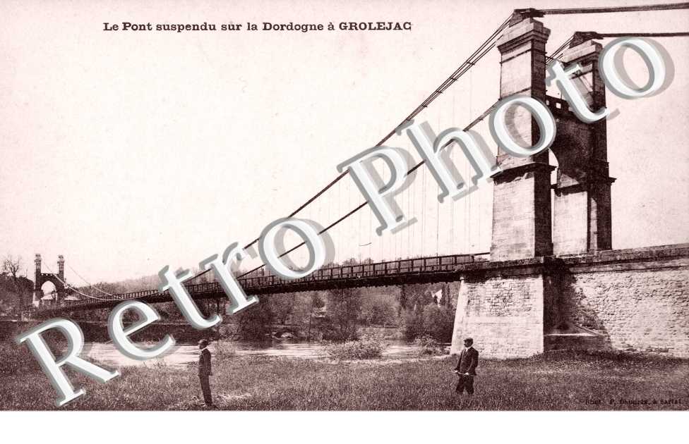 Le pont suspendu