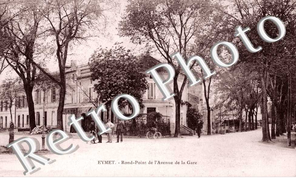 rond point de l'avenue de la gare