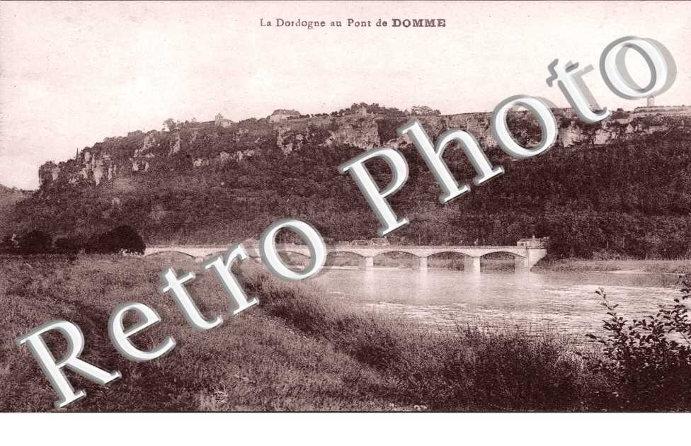 La Dordogne au pont de Domme