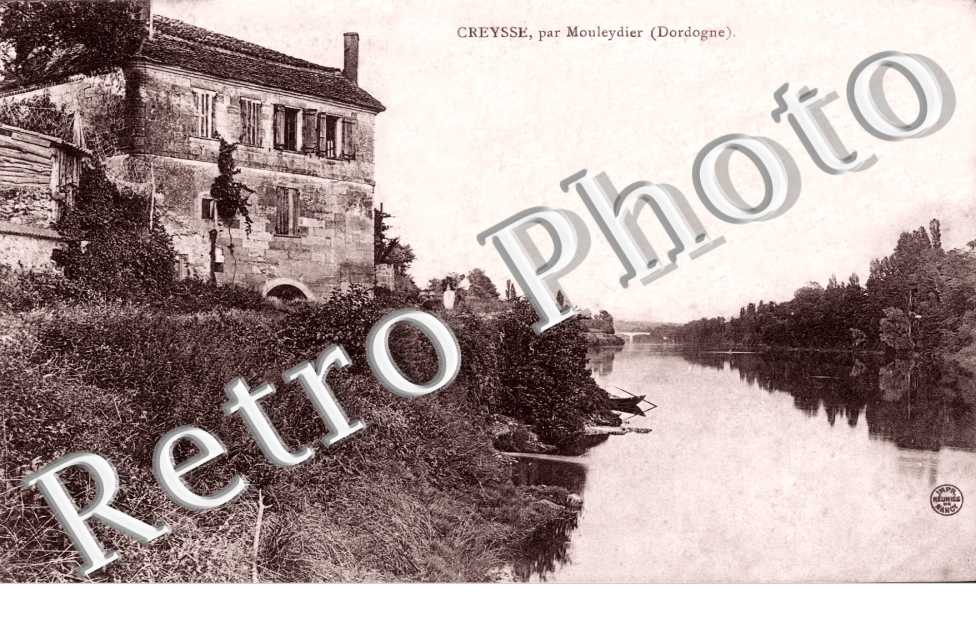 (Une vue su la Dordogne)