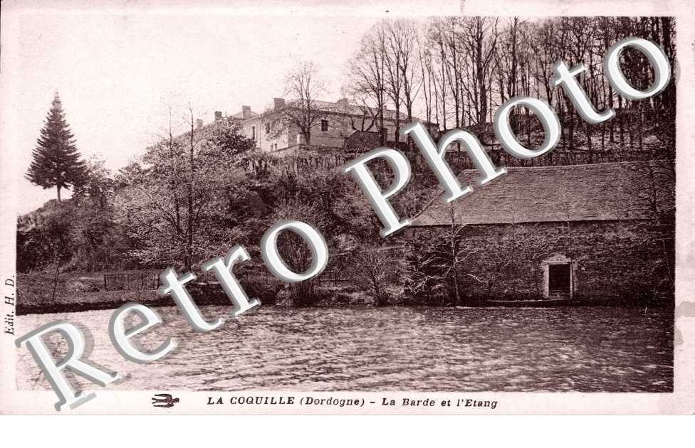 La Barde et l'etang