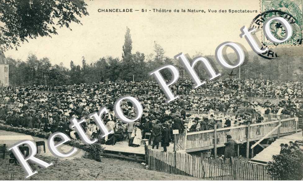 Theatre de la nature - vue des spectateurs