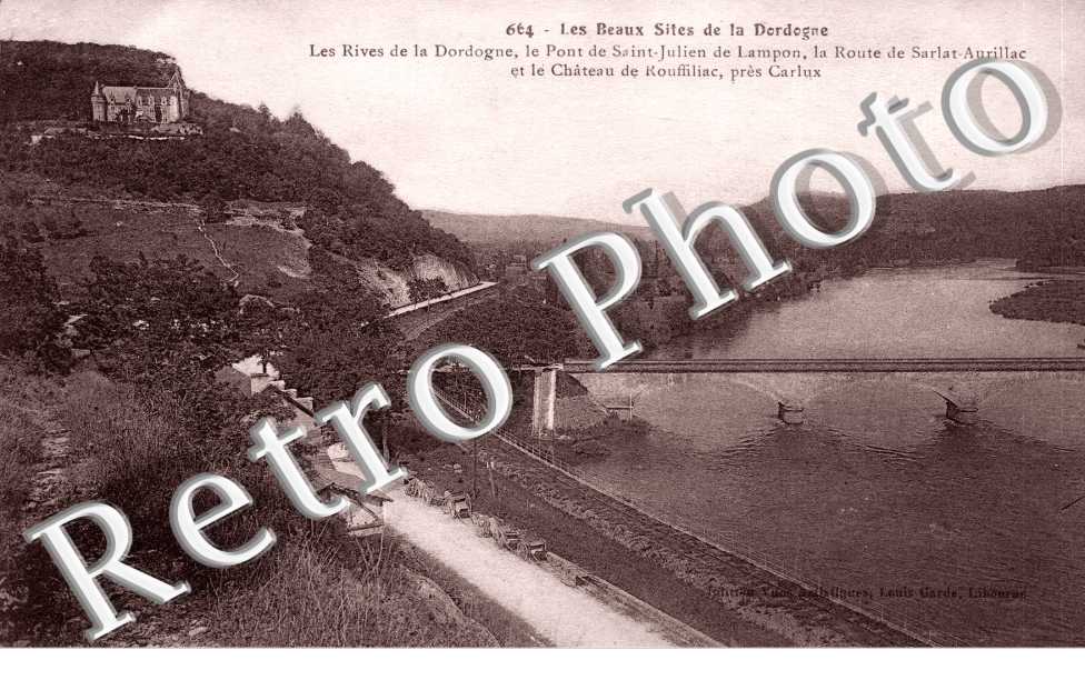 pont St-Julien de Lampon Chateau de Rouffillac