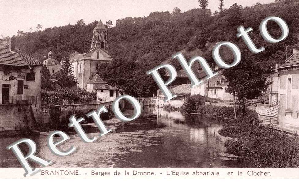 Berges de la Dronne, l'Eglise abbatiale et le Clocher