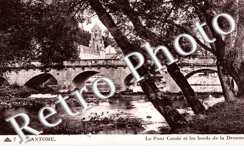 le pont Conde et les Bords de la Dronne