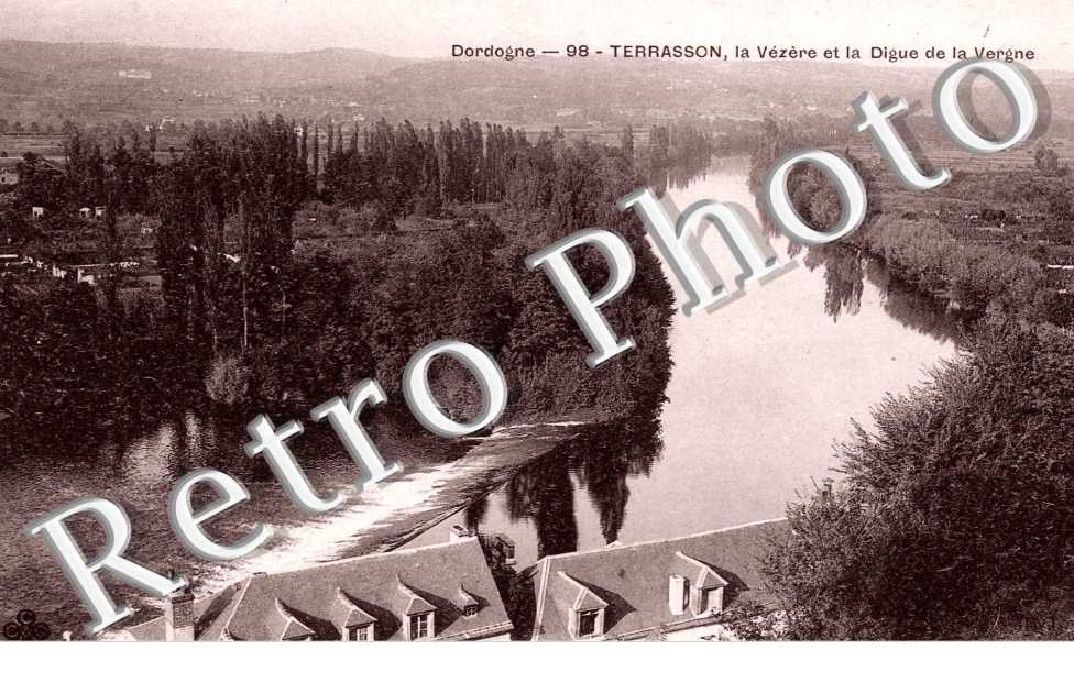La Vezere et la Digue de la Vergne