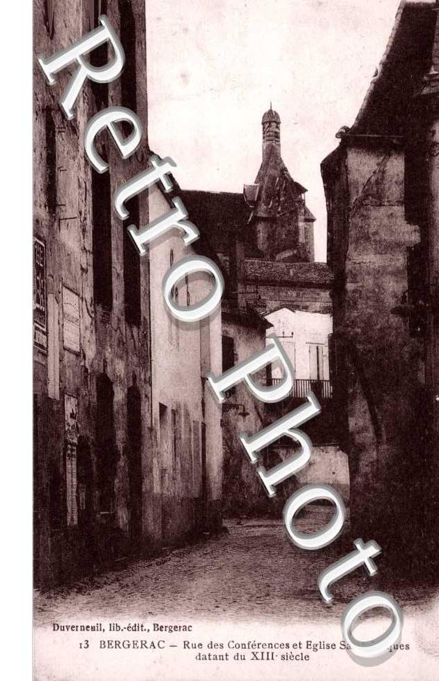 rue des Conferences et eglise Saint Jacques