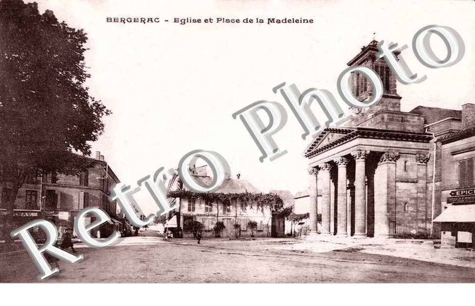 Eglise et Place de la Madeleine