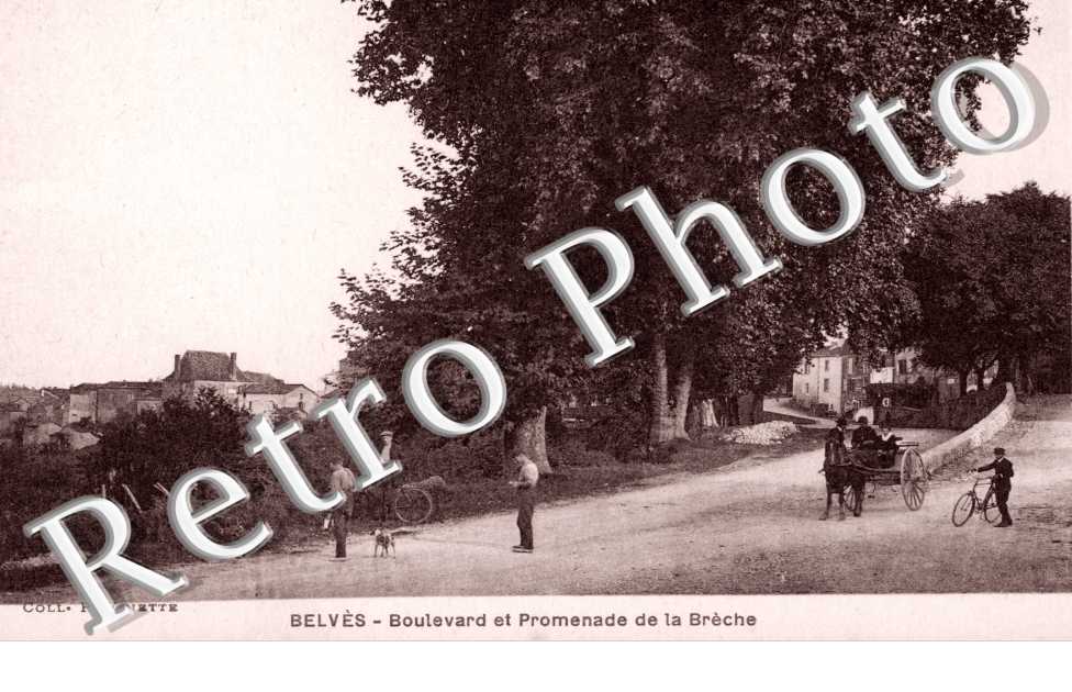Boulevard et promenade de la Breche
