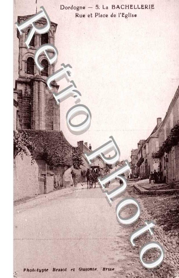 Rue et place de l'eglise