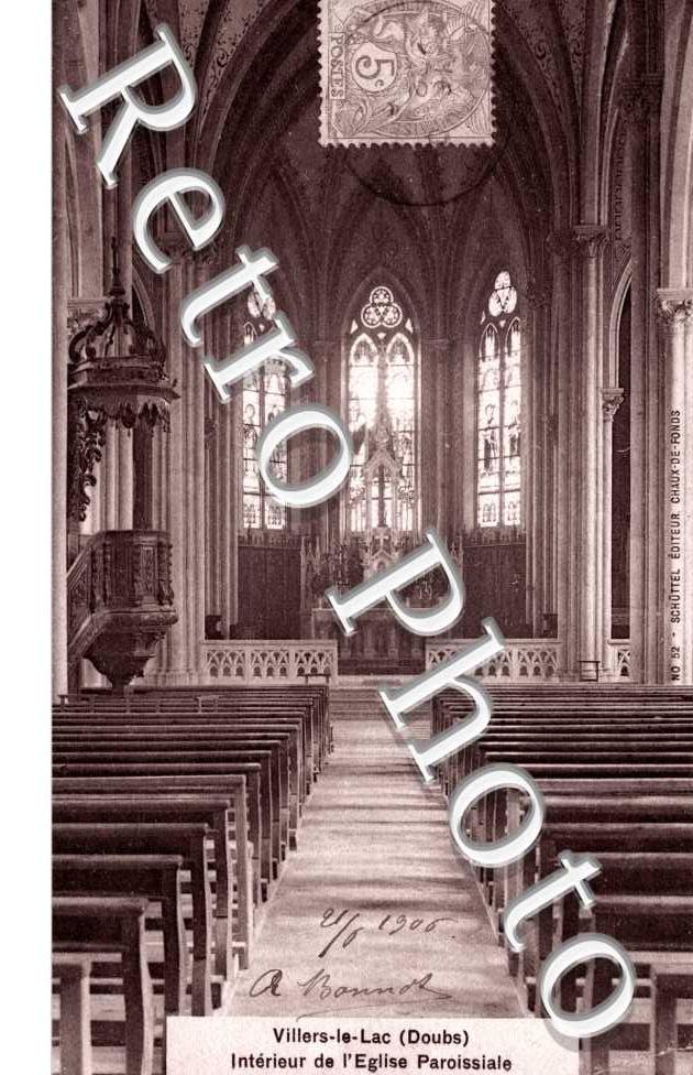 interieur de l'eglise paroissiale