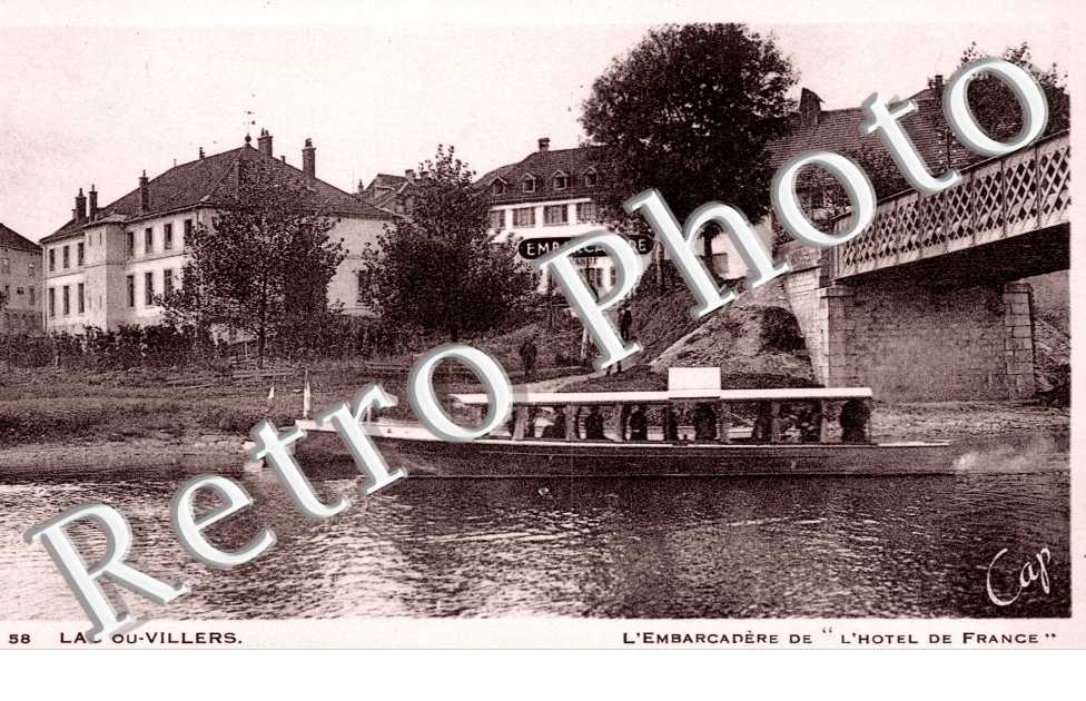 Villers-le-Lac, l'Embarcadere de "l'Hotel de France"