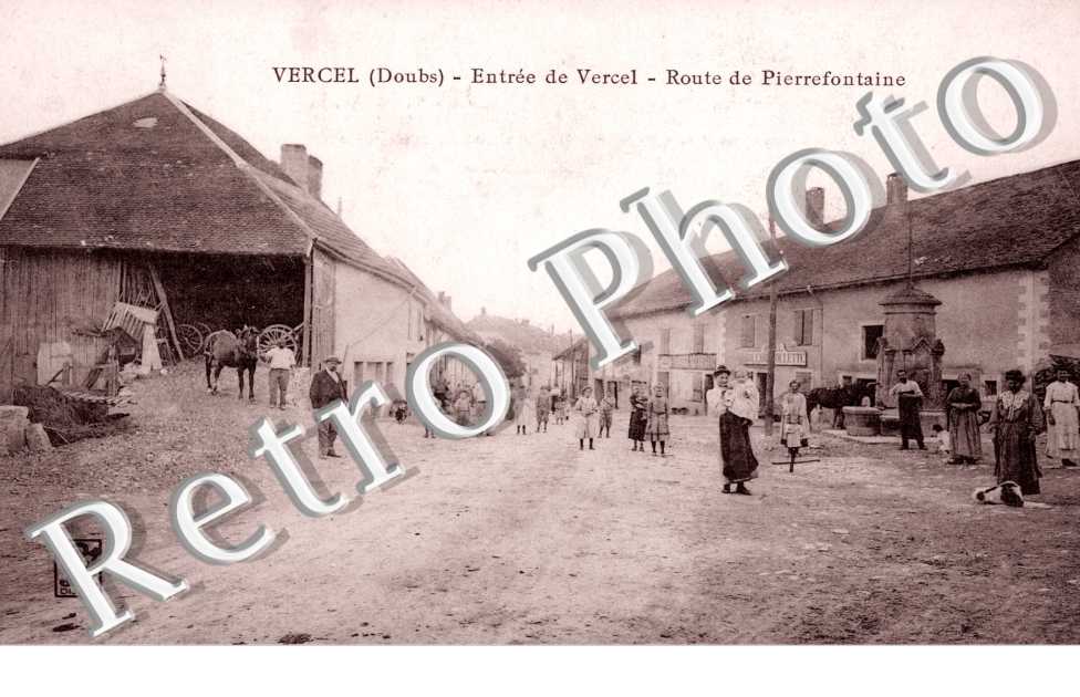 Entree de Vercel, Route de Pierrefontaine