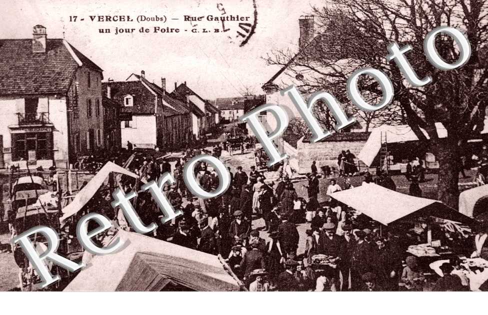 Rue Gauthier un jour de Foire
