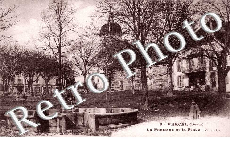 la Fontaine et la Place