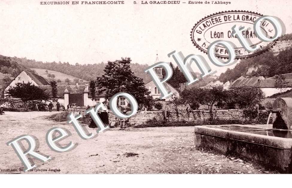 la Grace-Dieu, Entree de l'Abbaye