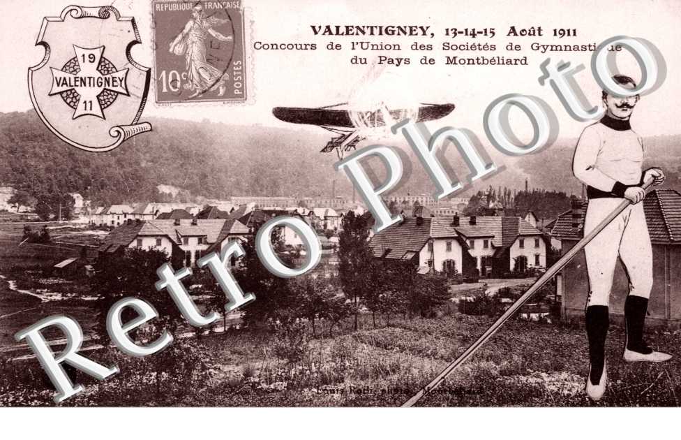 concours de l'union des societes de gymnastique du pays de montbeliard 1911