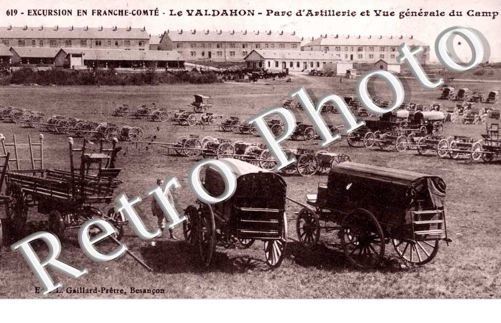 le Camp - Parc d'Artillerie et Vue Generale