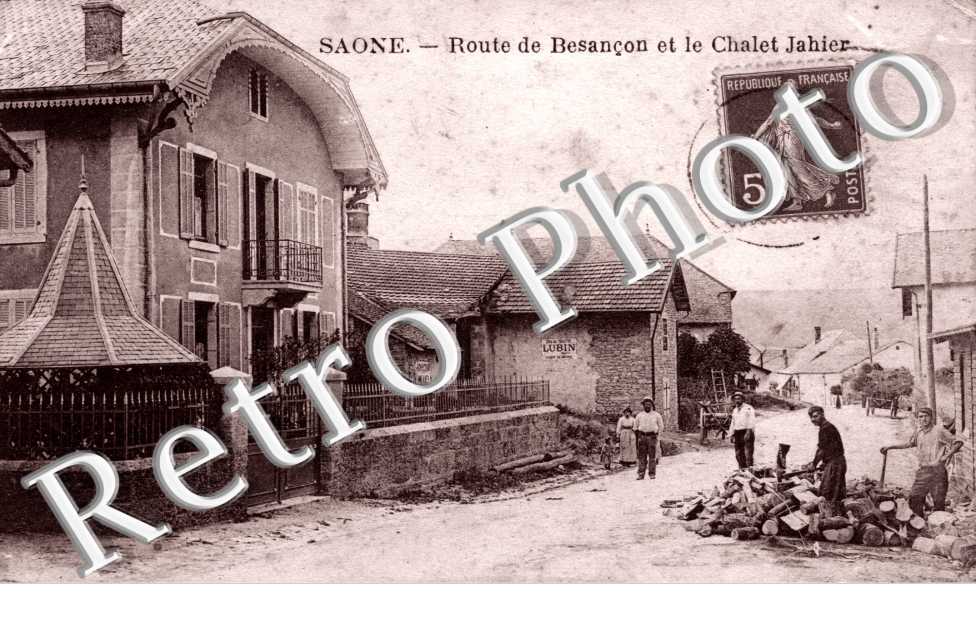 route de Besancon et le chalet Jahier