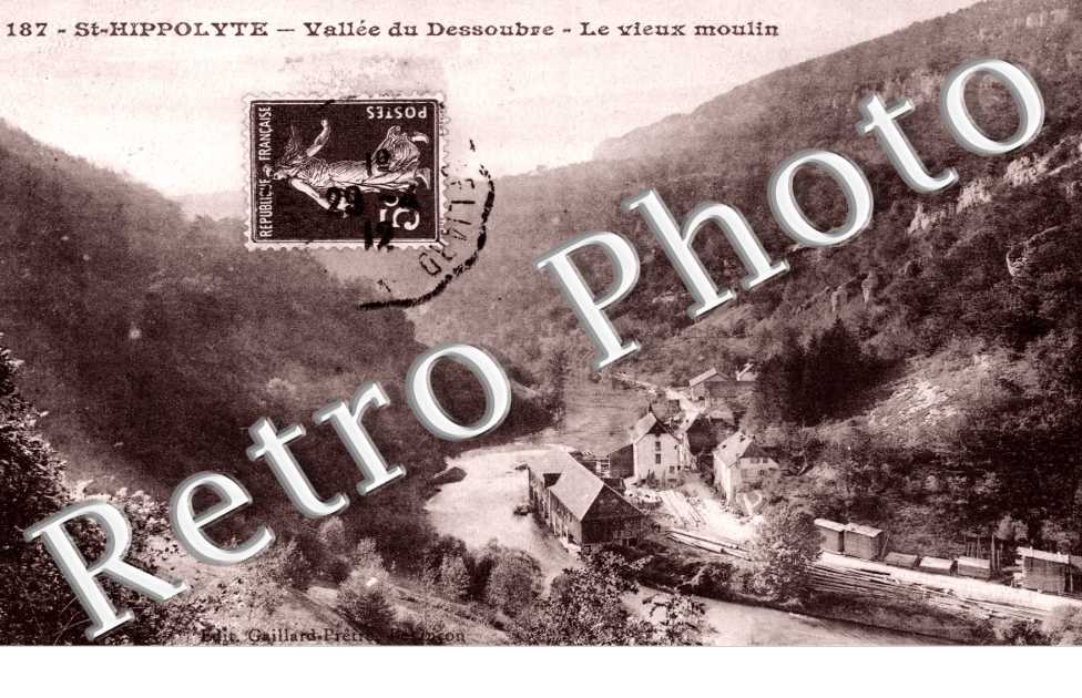 Vallee de Dessoubre - le Vieux Moulin