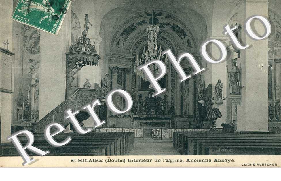 Intérieur de l'église ancienne abbaye