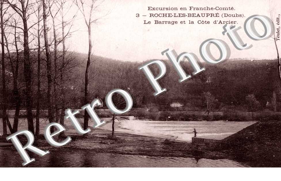 Le Barrage et la Côte d'Arcier
