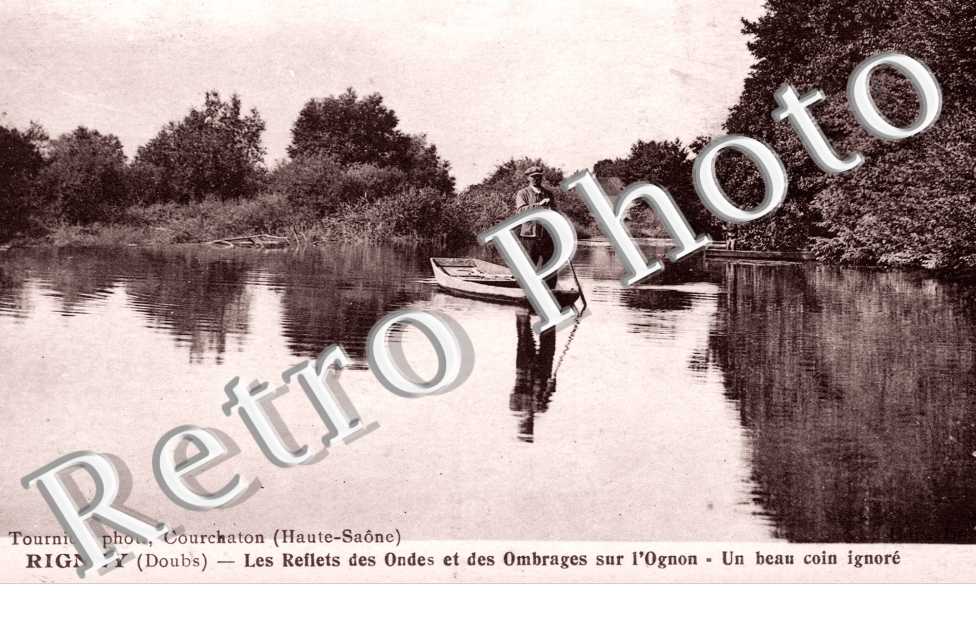 Vallee de l'Ognon, les Reflets des Ondes et des Ombrages sur l'Ognon