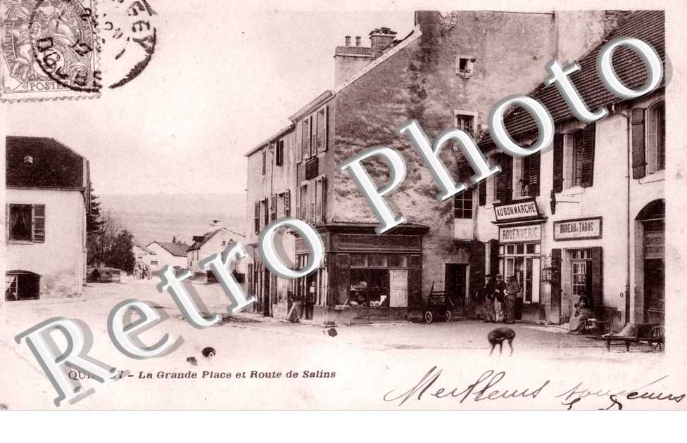 la grande place et route de salins