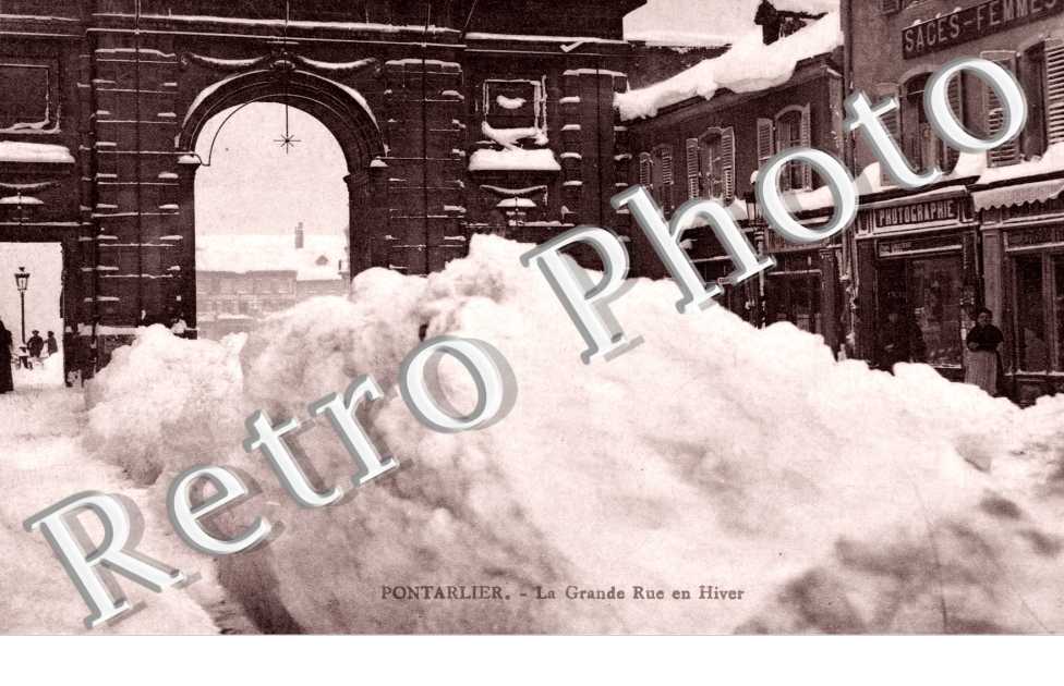 la Grande Rue en Hiver